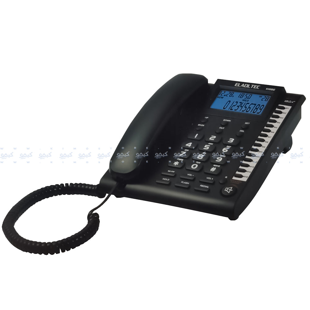EL-Adl.Tec 930BE Telephone - Black