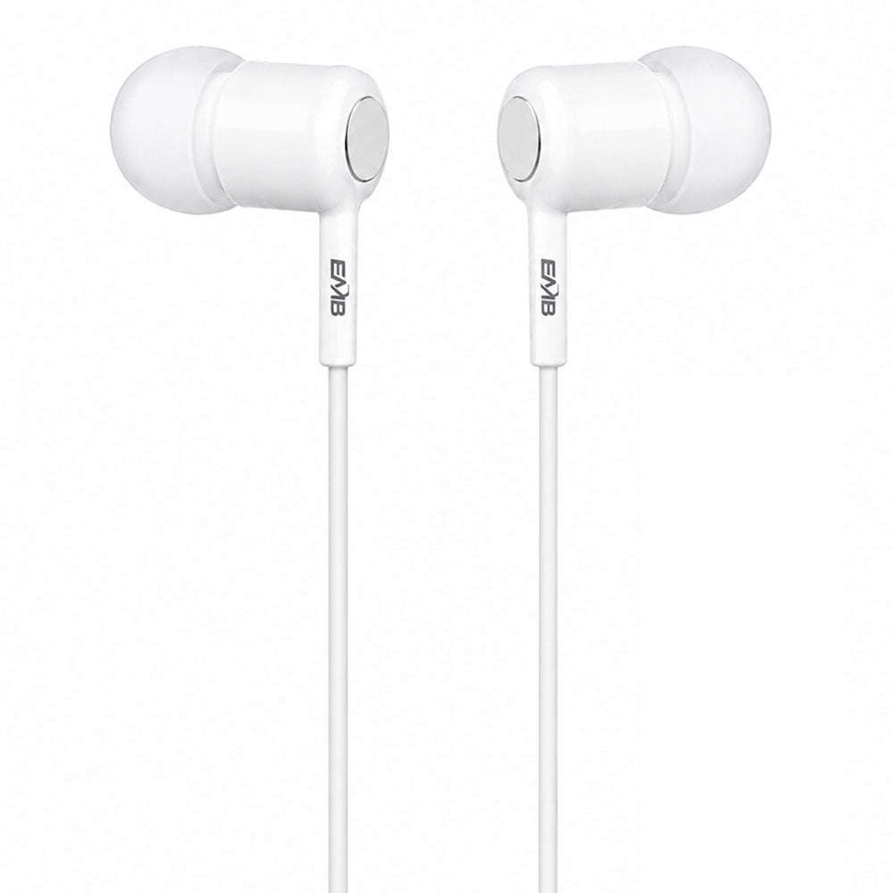EMB E-08 Stereo Earphone - White