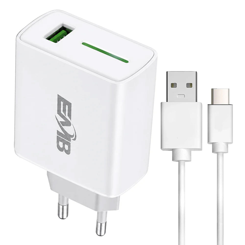 EMB SuperVOOC EMB-999 Pro Wall Charger Type-C Cable 65W Fast Charging
