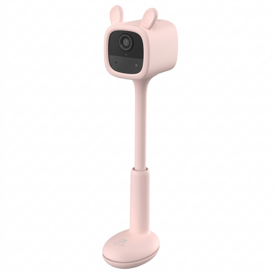 EZVIZ CS-BM1-R100-2D2WF-RA Baby Monitor Battery-Powered Wi-Fi Indoor Security Camera 2MP 4mm (Mic) - Pink