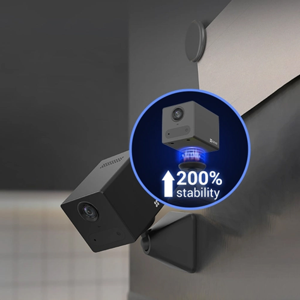 EZVIZ CS-CB2-R100-2D2WF-BK Battery-Powered Wi-Fi Indoor Security Camera 2MP 4mm (Mic) - Black