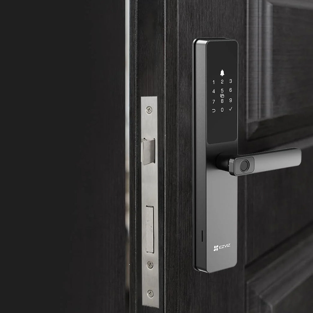 قفل باب ببصمة ايزفيز سمارت CS-DL05 - رمادي