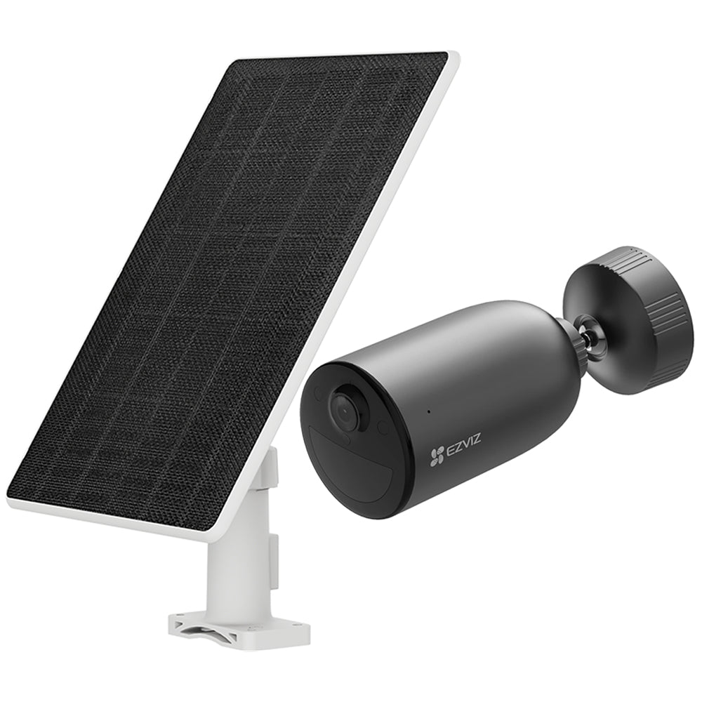 EZVIZ CS-EB3 Battery-Powered Wi-Fi Outdoor Security Camera 2K 3MP 2.8mm (Mic) (Full Color) With Solar Panel 5W