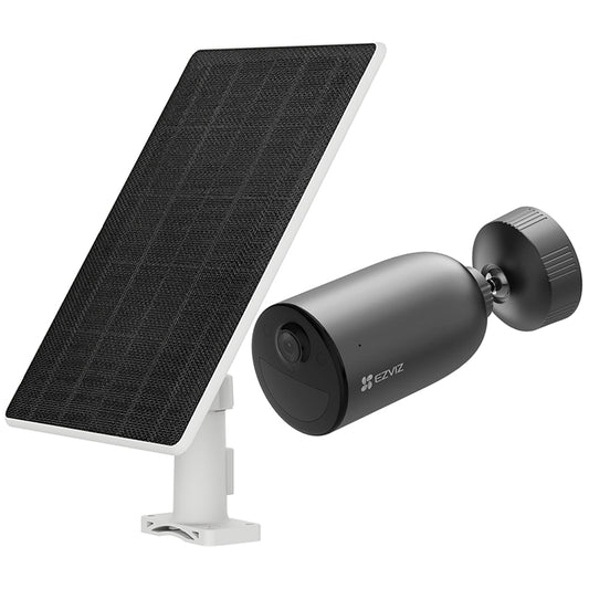 EZVIZ CS-EB3 Battery-Powered Wi-Fi Outdoor Security Camera 2K 3MP 2.8mm (Mic) (Full Color) With Solar Panel 5W