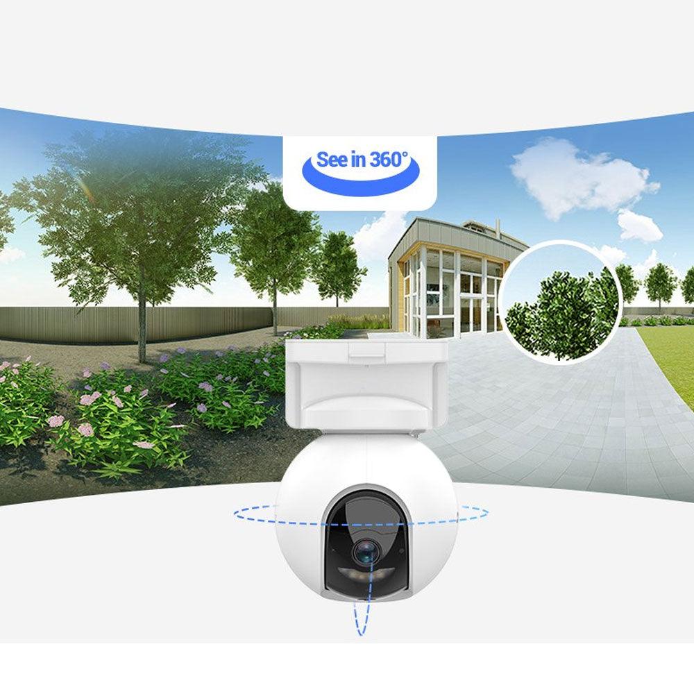 EZVIZ CS-HB8 Battery-Powered Wi-Fi Pan & Tilt Outdoor Security Camera 4MP 4mm (Mic) (Open box)