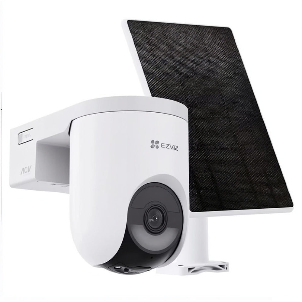 EZVIZ CS-HB8c-R100-1N4WFL Lite Battery-Powered Wi-Fi Outdoor Security Camera 2K+ 4MP 4mm (Mic) (Full Color) With Solar Panel 5W