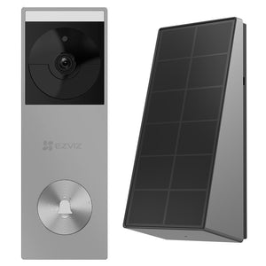 EZVIZ CS-HP3 Pro Battery-Powered Video Doorbell 2K 3MP 2.3mm With Solar Panel