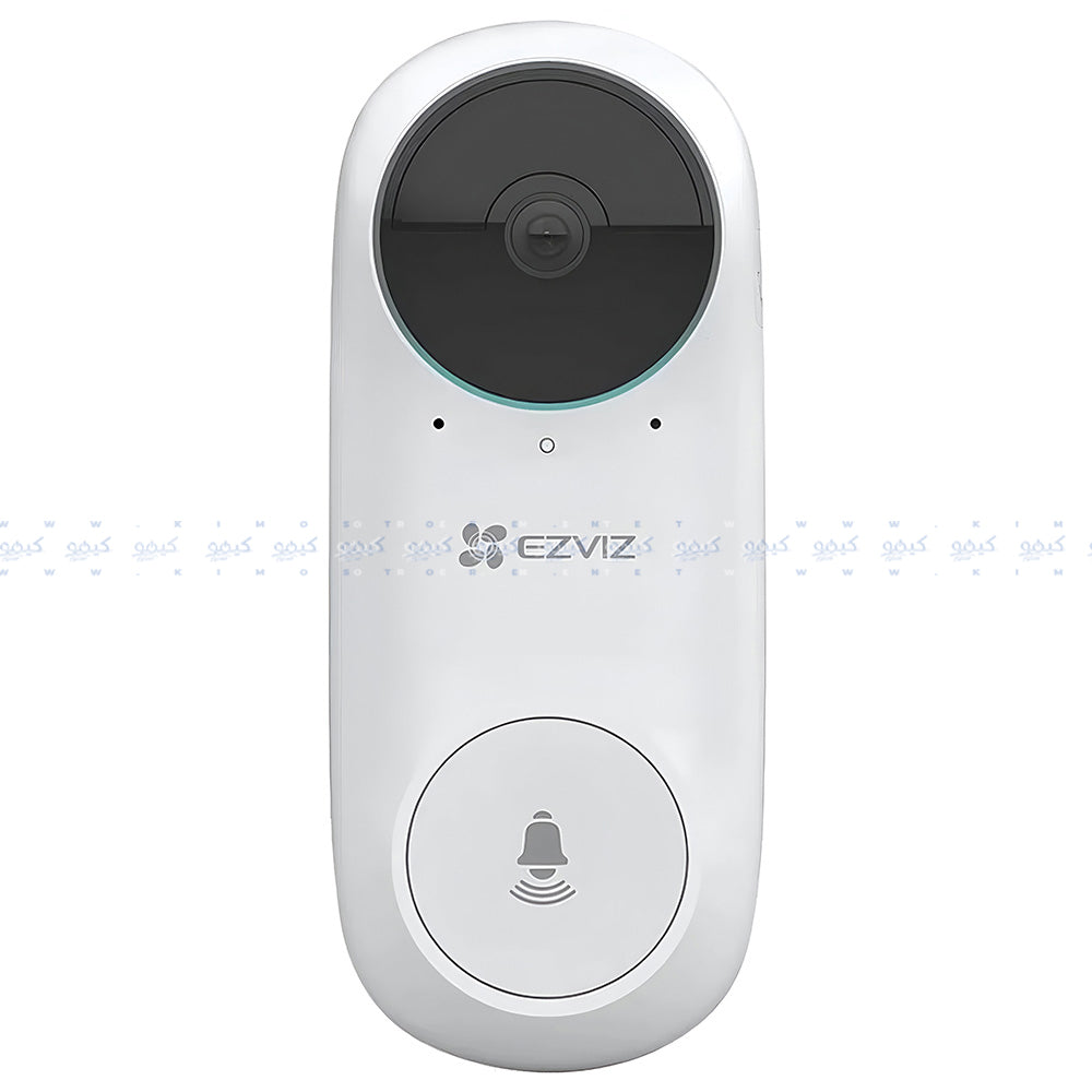 EZVIZ DB2C Kit Wire-Free Wi-Fi Video Doorbell Kit With Chime 2MP 2.2mm (Mic)