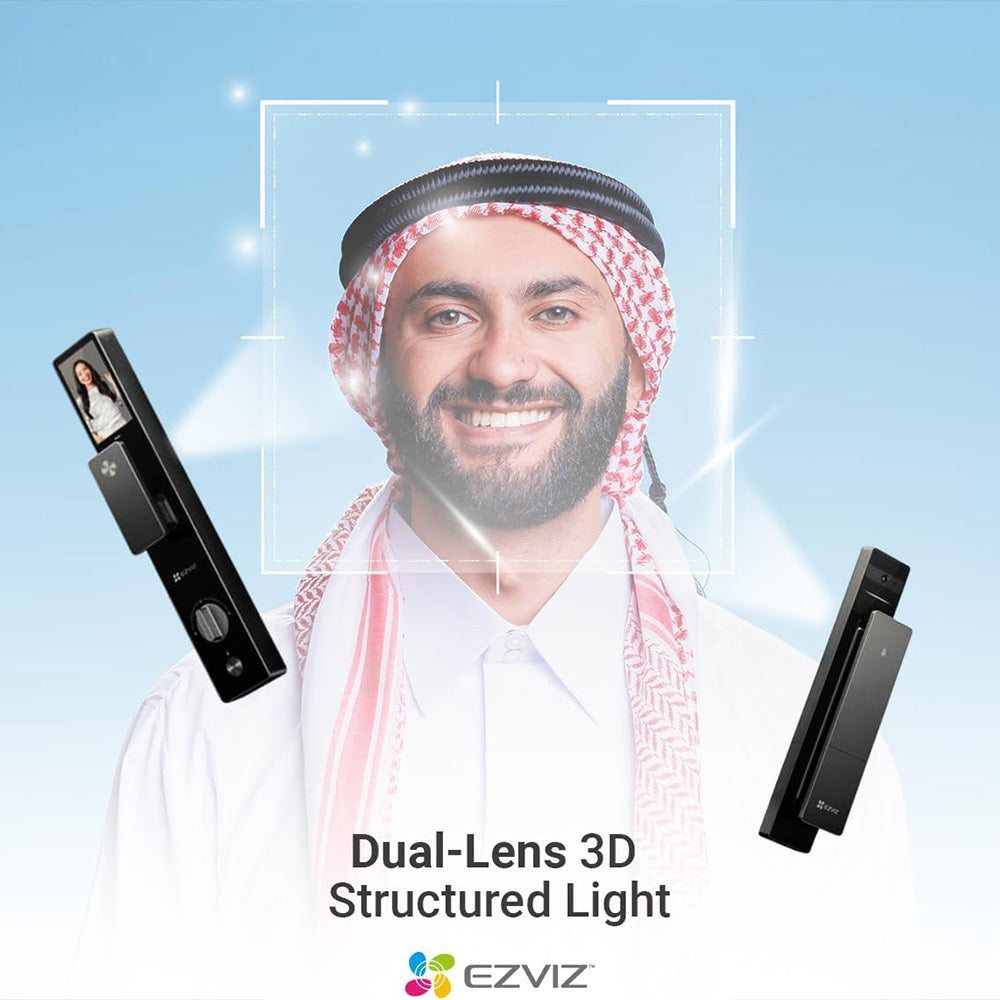 قفل باب ايزفيز سمارت بالوجه DL50FVS 
