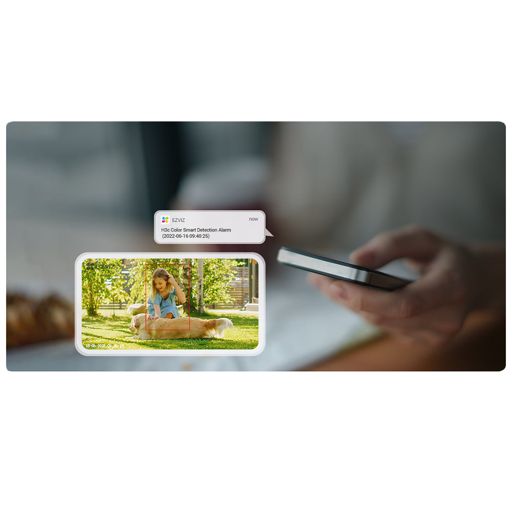 EZVIZ H3C CS-H3C-R100-1K2WFL Wi-Fi Outdoor Security Camera 2MP 4mm (Mic) (Full Color)