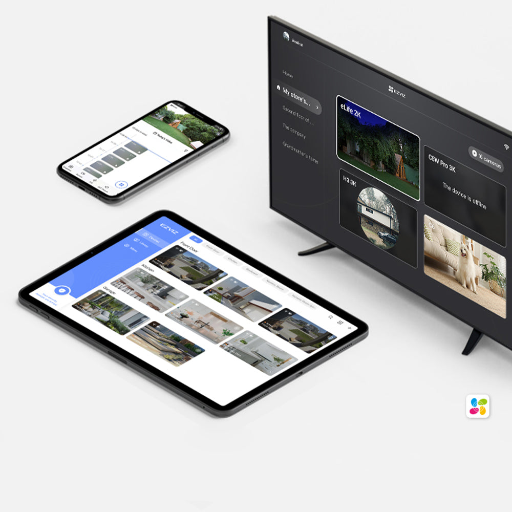 EZVIZ H3C CS-H3C-R100-1K2WFL Wi-Fi Outdoor Security Camera 2MP 4mm (Mic) (Full Color)