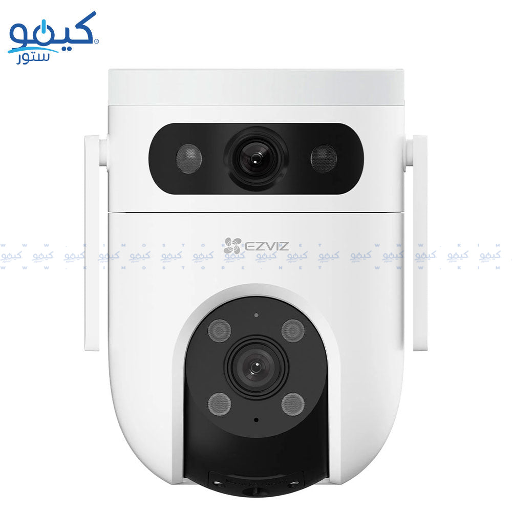 كاميرا مراقبة ايزفيز خارجية واي فاي إمالة و دوران مزدوجة العدسة 5 ميجابكسل + 5 ميجابكسل 2.8-6 ملم 3K  H9C CS-H9C-R100-8G55WKFL (ميكروفون) (ألوان)