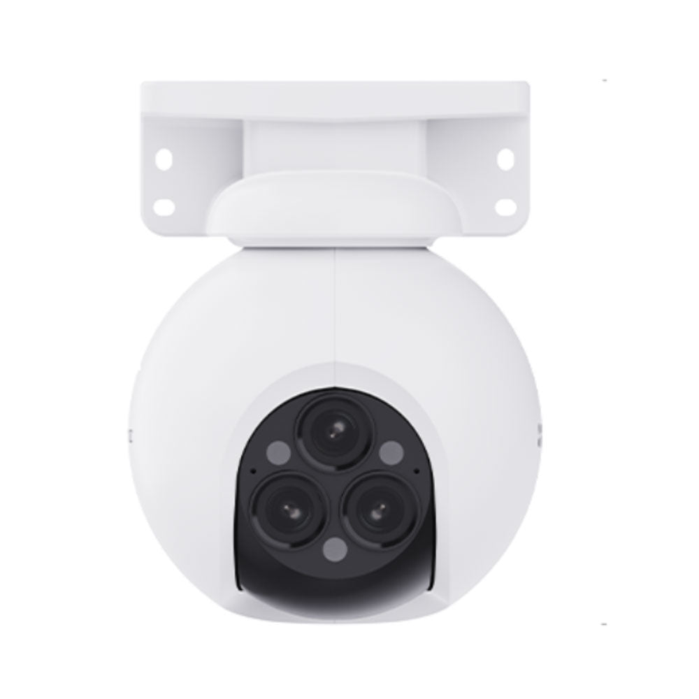 EZVIZ CS-H80f Triple Lens Wi-Fi Outdoor Security Camera 2K⁺ 4MP 2.8- 6-12mm (Mic) (Full Color)