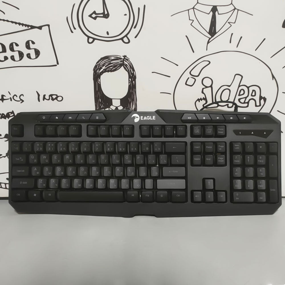 Eagle Wired RGB Gaming Keyboard English (Original Used)