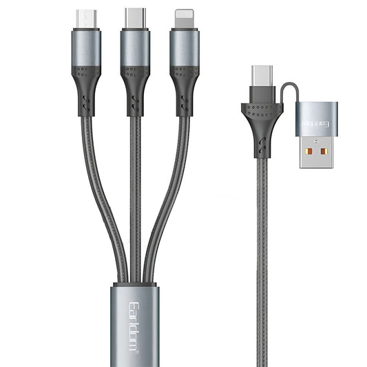 Earldom EC-IMC032 USB + Type-C To Micro + Type-C + Lightning 