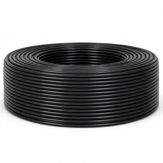 Eds Coaxial Cable RG59 200m - Black