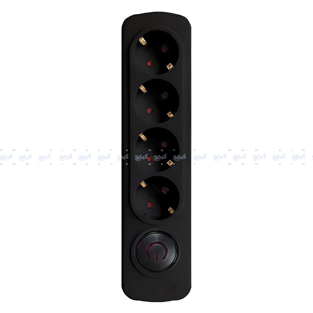 Elios Premio 4Port Power Strip 3680W 2m