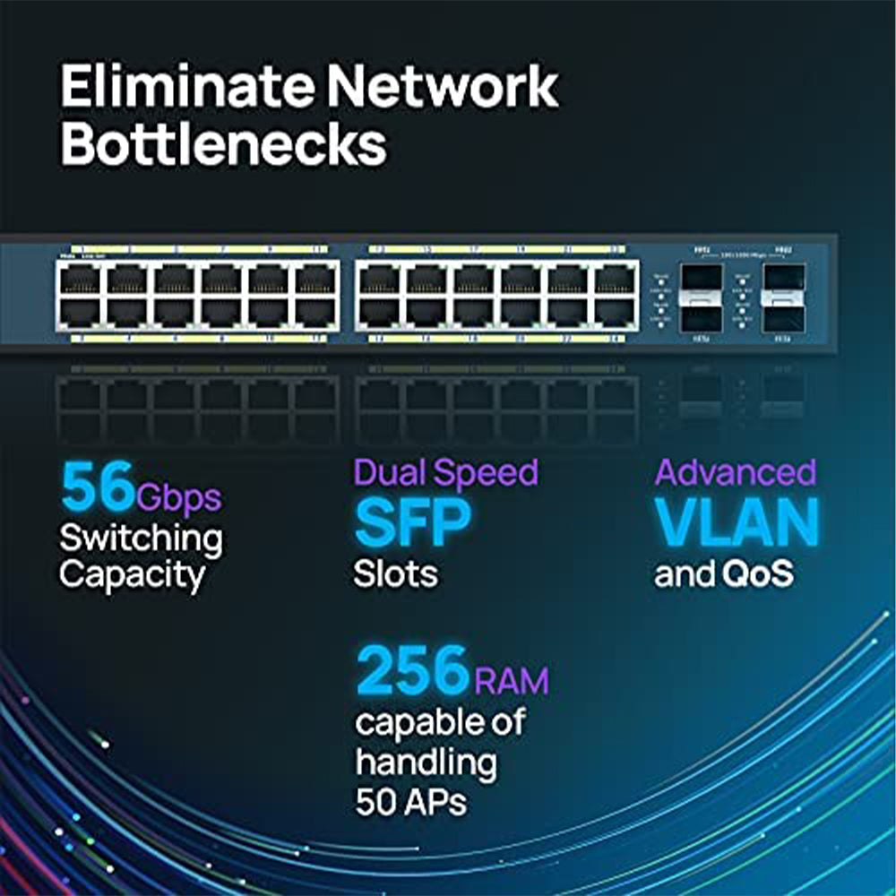 EnGenius EWS7928P Managed Rackmount Switch 