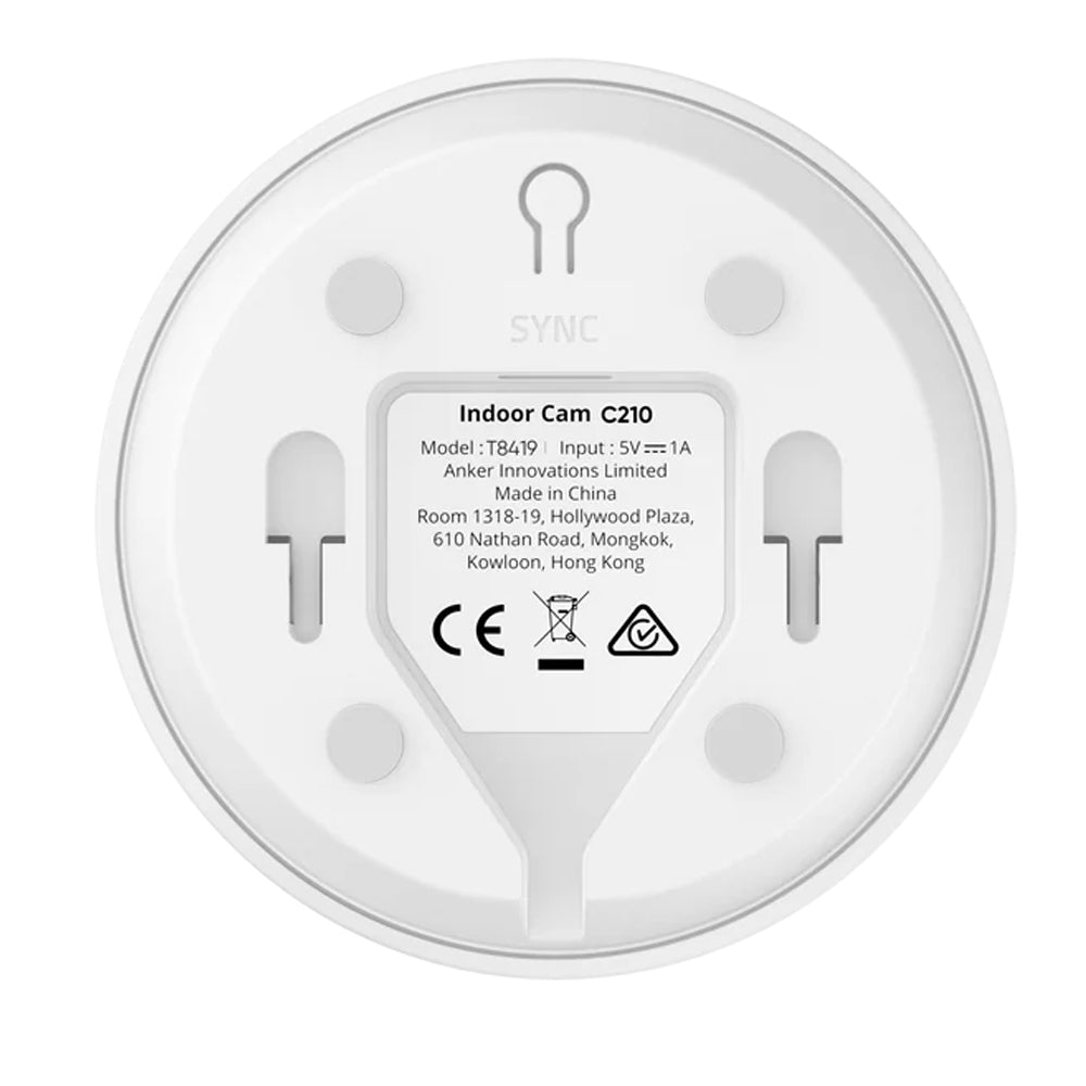 Eufy C210 Wi-Fi Pan & Tilt AI Indoor Security Camera 2MP (Mic)