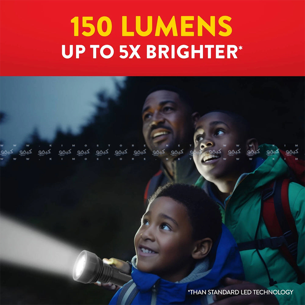 Eveready VPHHL4 Rechargeable Flashlight 150 Lumens