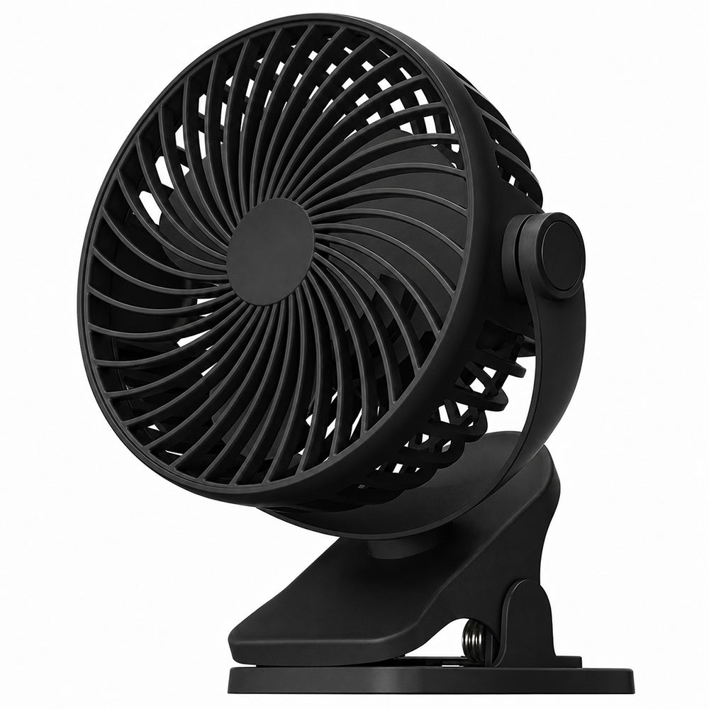 F09 Rechargeable Mini Clip on Fan
