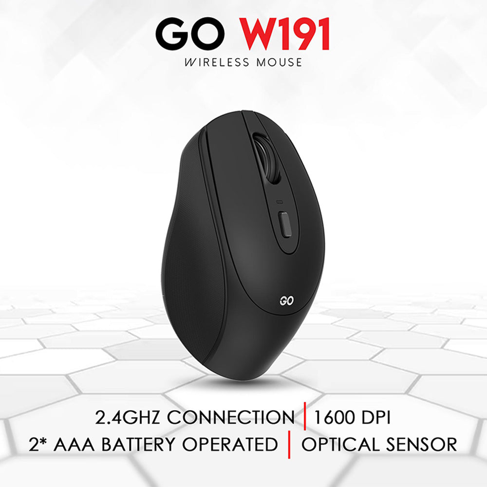 ماوس فانتيك لاسلكي 1600 نقطة فى البوصة GO W191
