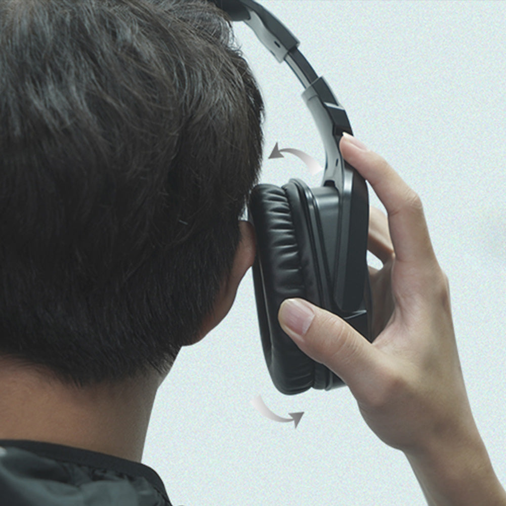 Fantech JADE MH84 RGB Gaming Headset With Noise-Cancelling Mic - Black