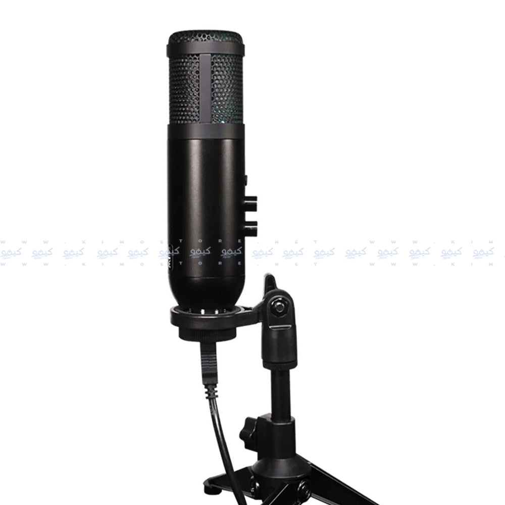 Fantech LEVIOSA MCX01 Condenser Wired RGB Gaming Microphone - Black