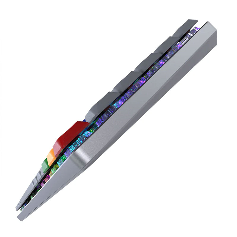 كيبورد فانتيك سلكي و لاسلكي بلوتوث سويتش بني RGB جيمنج إنجليزي وعربي Maxfit AIR83 MK915