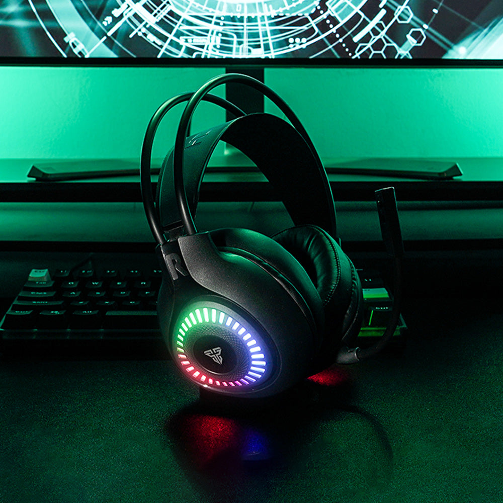 Fantech ORBIT HG25 RGB Gaming Headset 7.1 Surround Sound With Noise-Cancelling Mic - Black