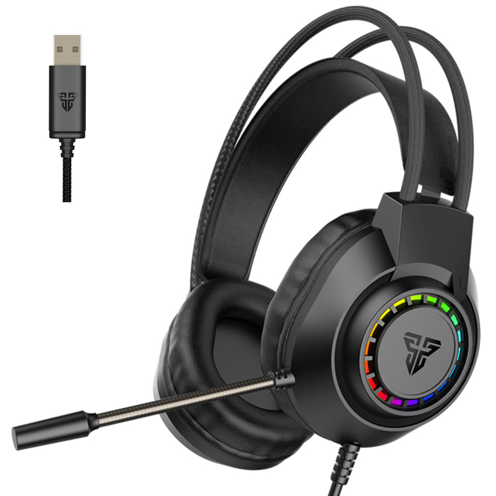 Fantech PORTAL 7.1 HG28 RGB Gaming Headset 7.1 Surround Sound - Black