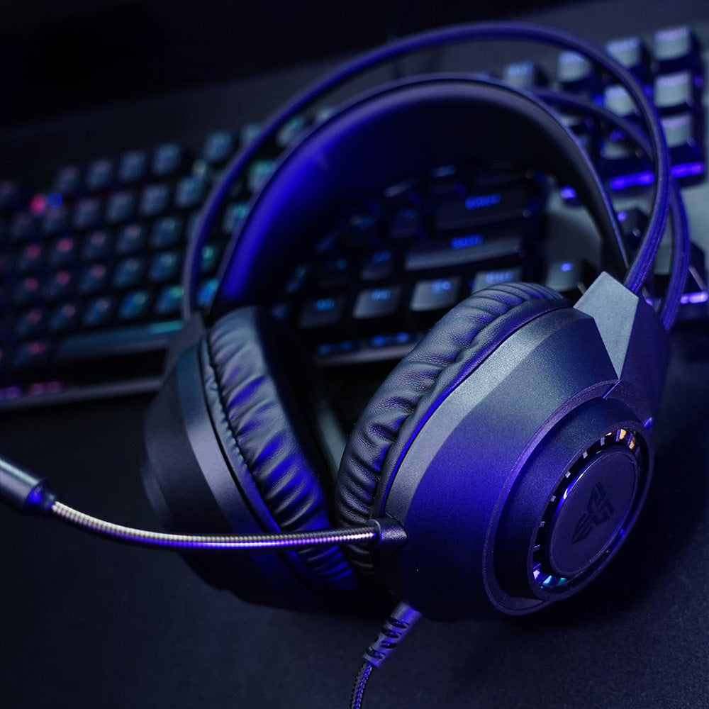 Fantech PORTAL HQ55 RGB Gaming Headset - Black