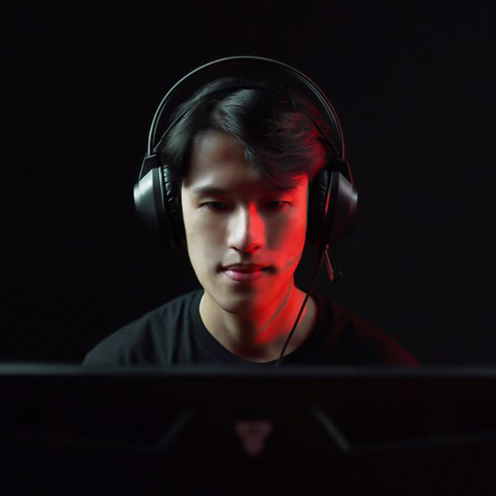Fantech PORTAL HQ55 RGB Gaming Headset - Black