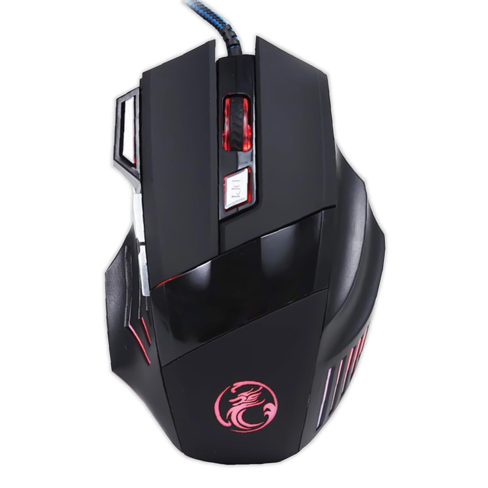 Fire Cam Luminous GM5 Wired Gaming Mouse 3200Dpi