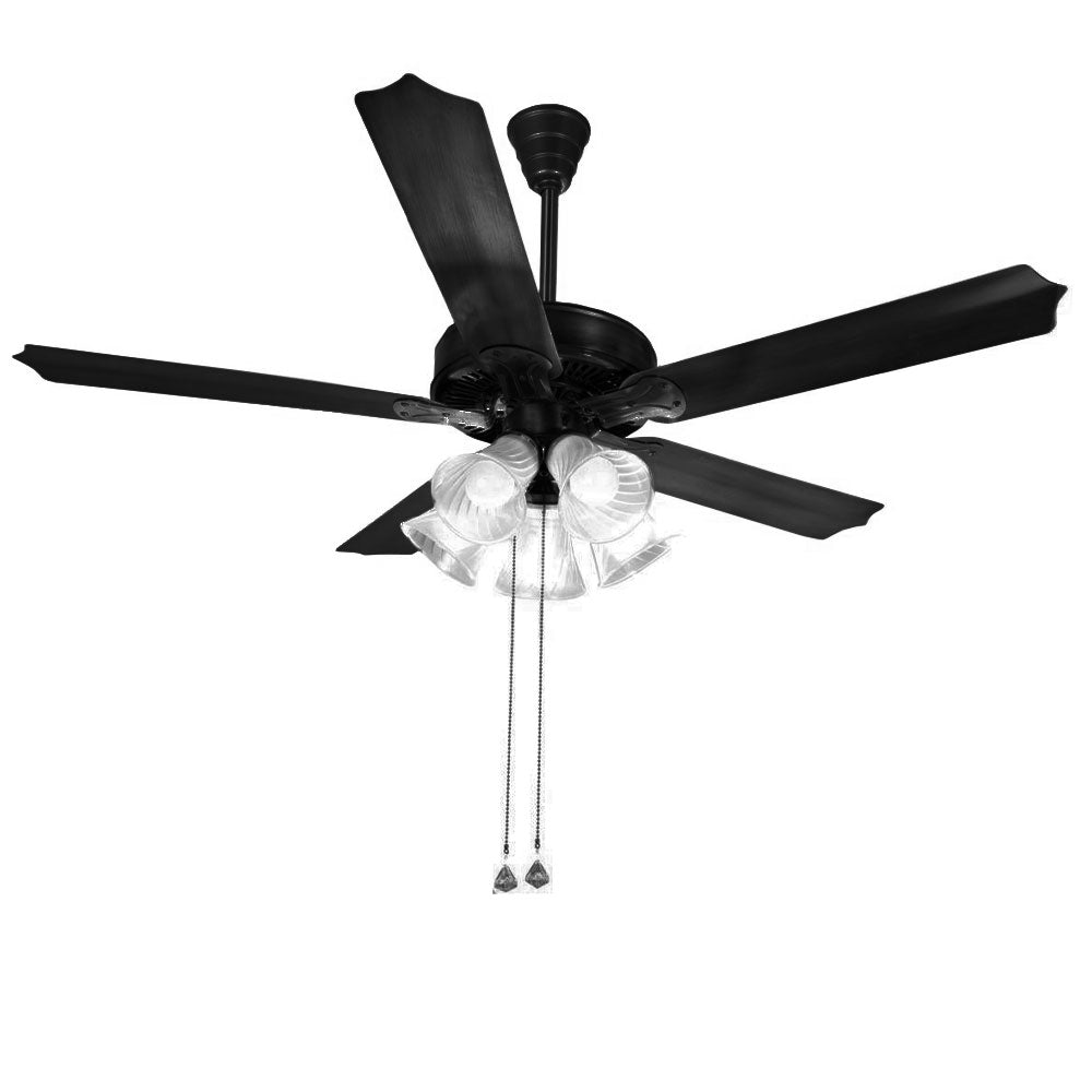 Fresh Ceiling Fan Star 5 Lamps 52 Inch
