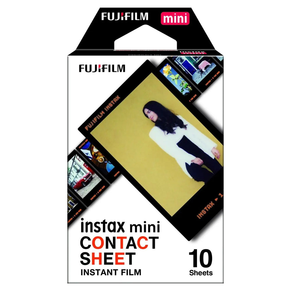 Fujifilm Instax Mini Contact 10-Sheet Instant Mini Film
