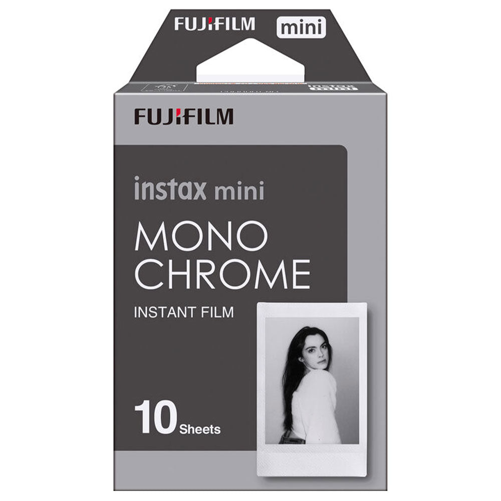 Fujifilm Instax Mono Chrome 10-Sheet Instant Mini Film