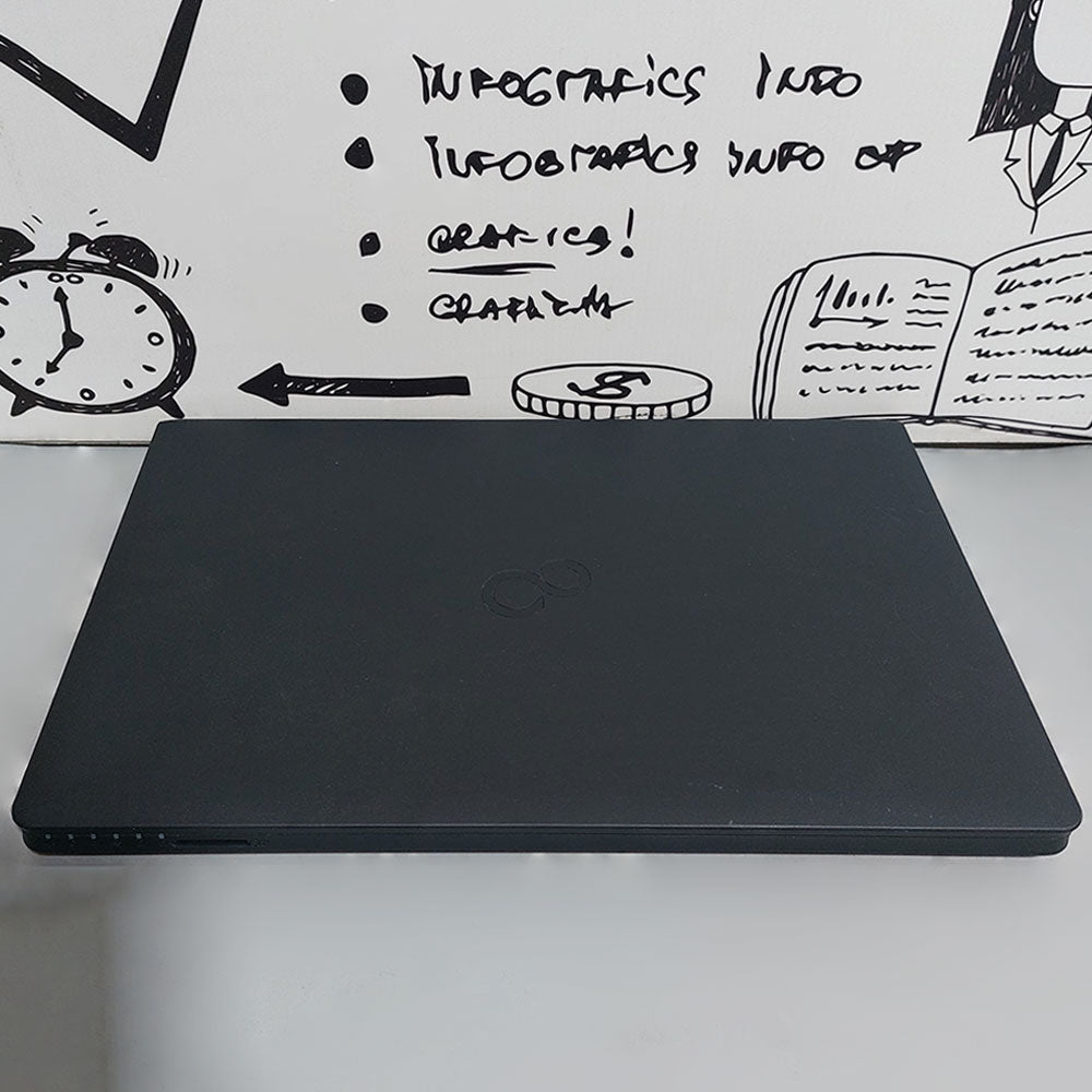 Fujitsu Lifebook A357 Laptop (Intel Core i5-7200U - 16GB DDR4 - SSD 256GB - Intel HD Graphics - 15.6 Inch HD - Cam) Original Used