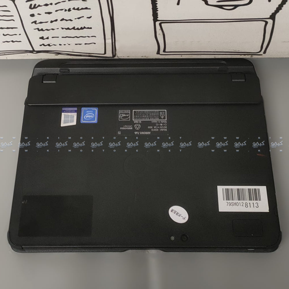 لاب توب فوجيتسو Notebook Lifebook FARQ25045Z Detachable 2In1 (إنتل سيليرون N4020 - رام 4 جيجابايت DDR4 - هارد 64 جيجابايت eMMC - انتل UHD جرافيكس - شاشة 11.6 بوصة WUXGA- كاميرا) استعمال خارج