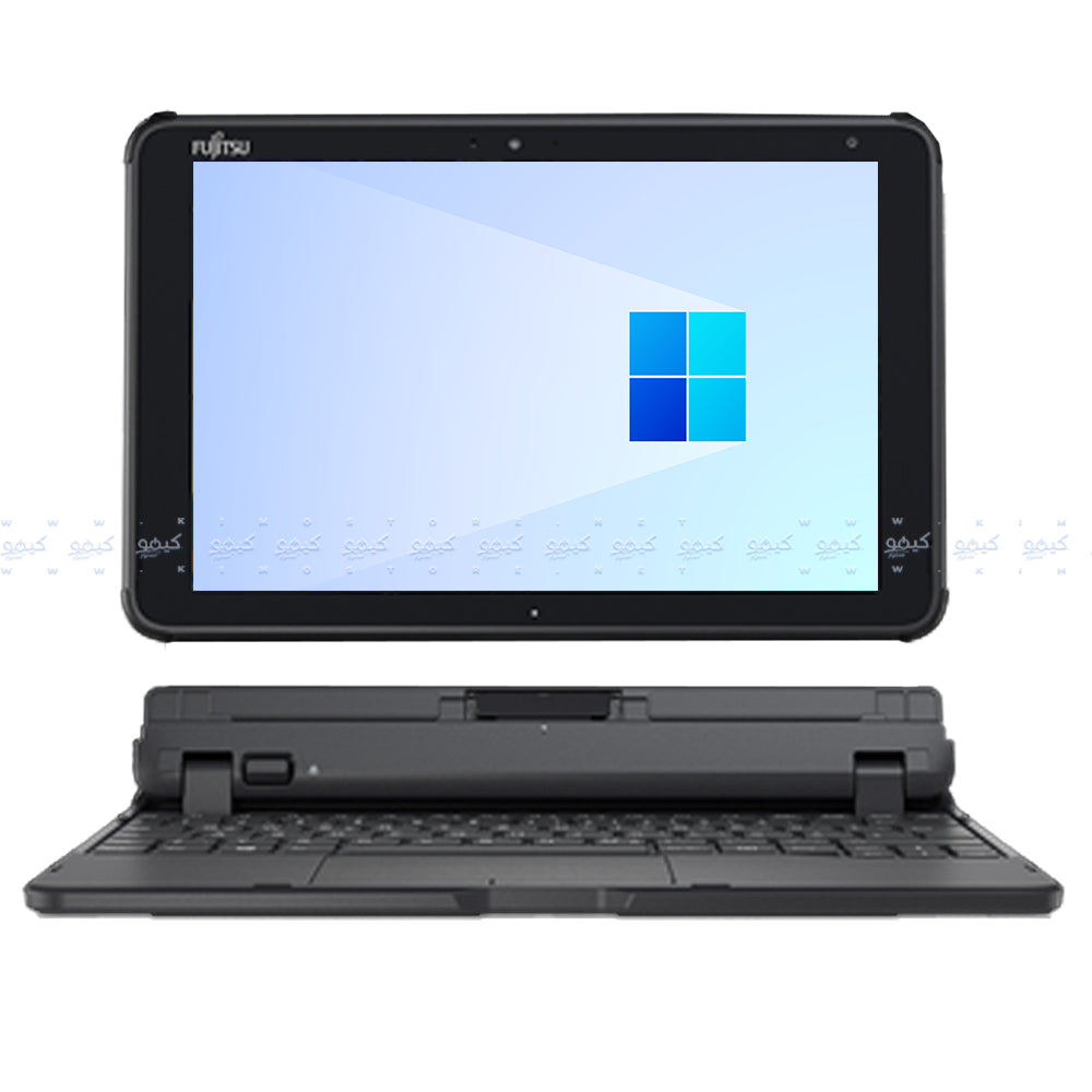 لاب توب فوجيتسو Notebook Lifebook FARQ25045Z Detachable 2In1 (إنتل سيليرون N4020 - رام 4 جيجابايت DDR4 - هارد 64 جيجابايت eMMC - انتل UHD جرافيكس - شاشة 11.6 بوصة WUXGA- كاميرا) استعمال خارج