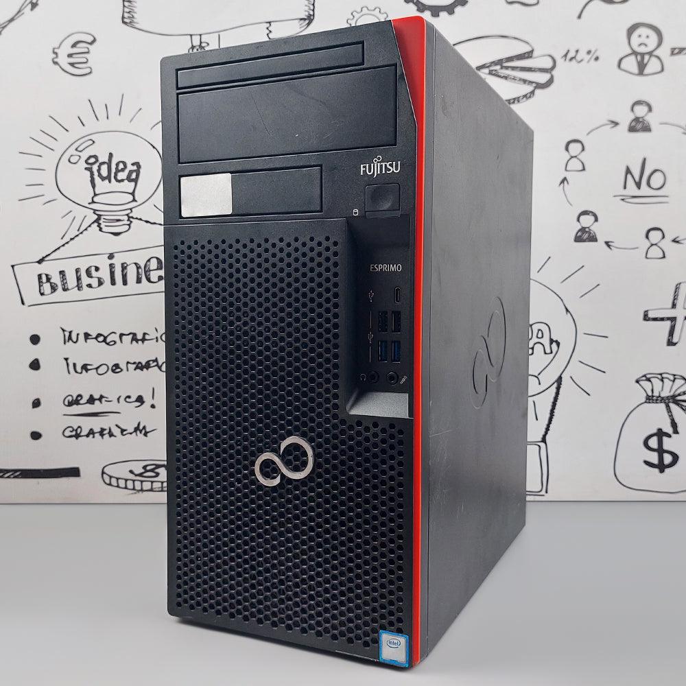 Fujitsu Esprimo P557 Tower PC (Intel Core i3-6100 - 8GB DDR4 - SSD 256GB - Intel HD Graphics) Original Used