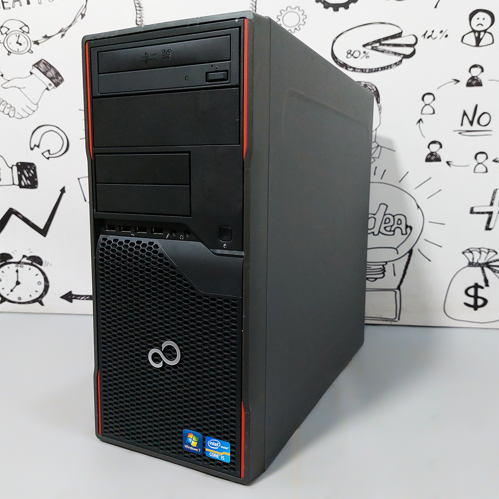 Fujitsu Esprimo P700 E85+ Tower PC (Intel Core i5-2400 - 4GB DDR3 - No Hard - Intel HD Graphics - DVD RW) Original Used