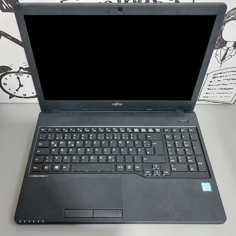 Fujitsu Lifebook A557 Laptop (Intel Core i5-7200U - 16GB DDR4 - SSD 256GB - Intel HD Graphics - 15.6 Inch HD - Cam) Original Used