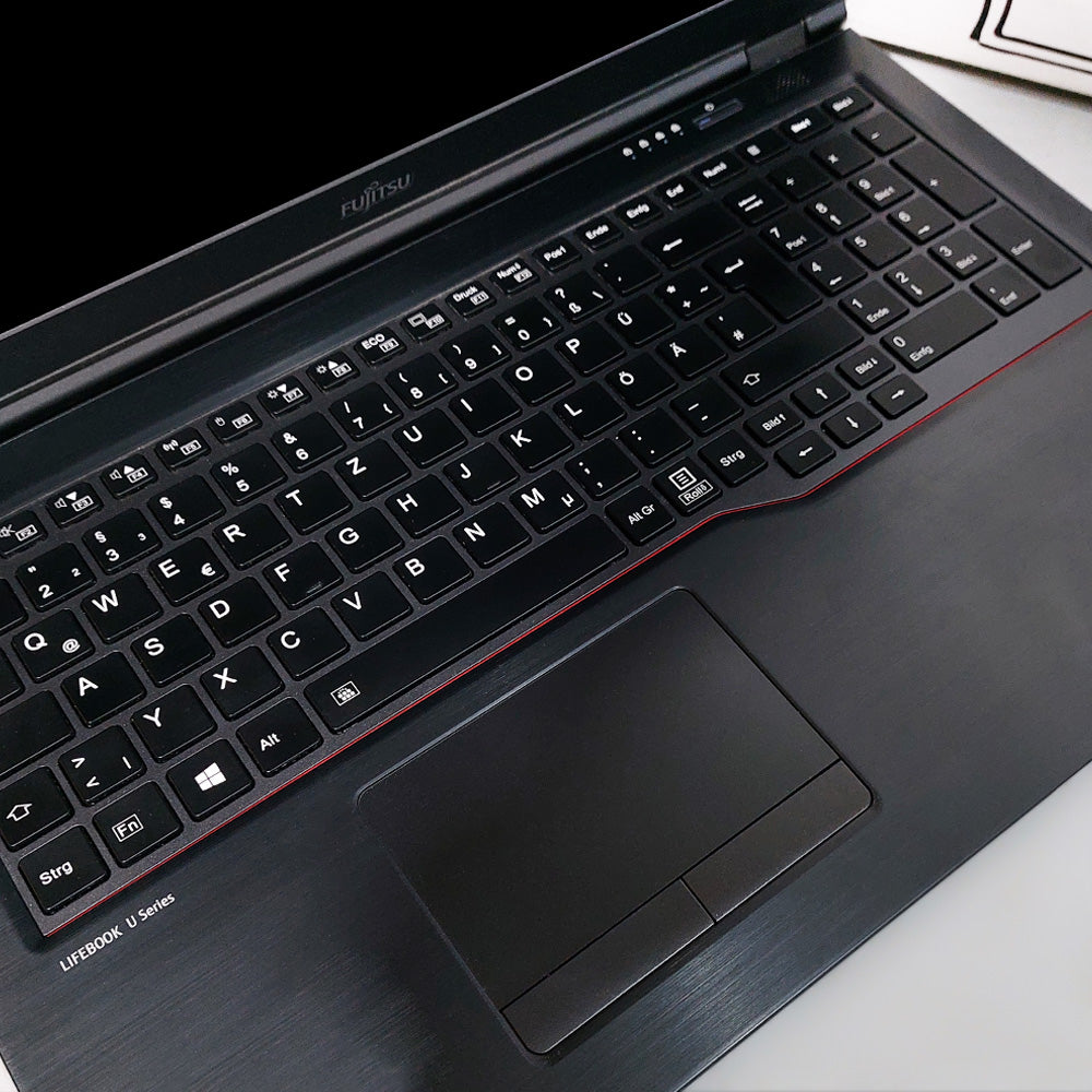Fujitsu Lifebook U758 Laptop (Intel Core i7-8550U - 16GB DDR4 - SSD 256GB - Intel UHD Graphics - 15.6 Inch HD Touchscreen - Cam) Original Used