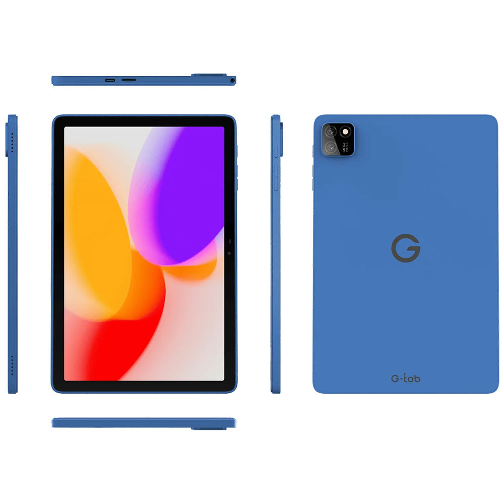 G-tab T9 PRO Tablet (128GB / 4GB Ram / 10.1 Inch) - Blue