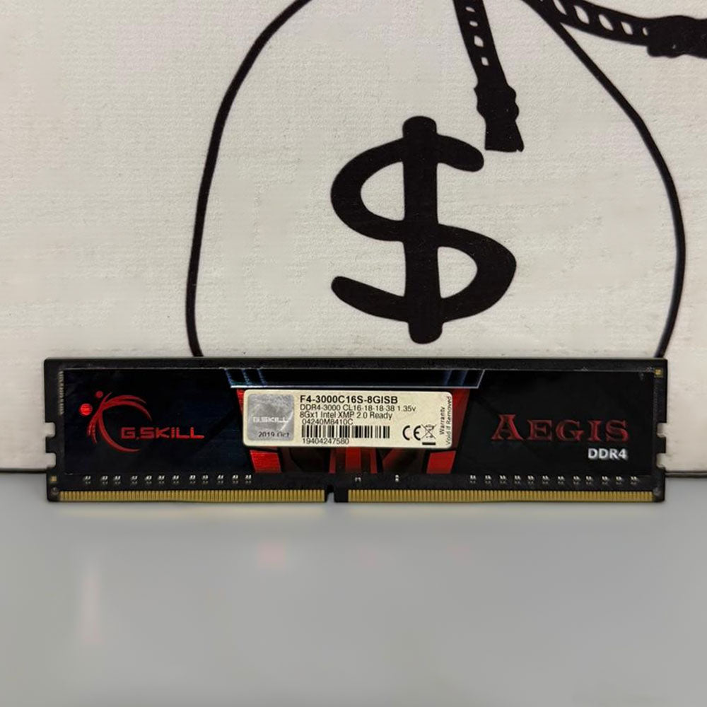 رام كمبيوتر جي سكيل 8 جيجابايت 3000 ميجاهرتز DDR4 (استعمال)