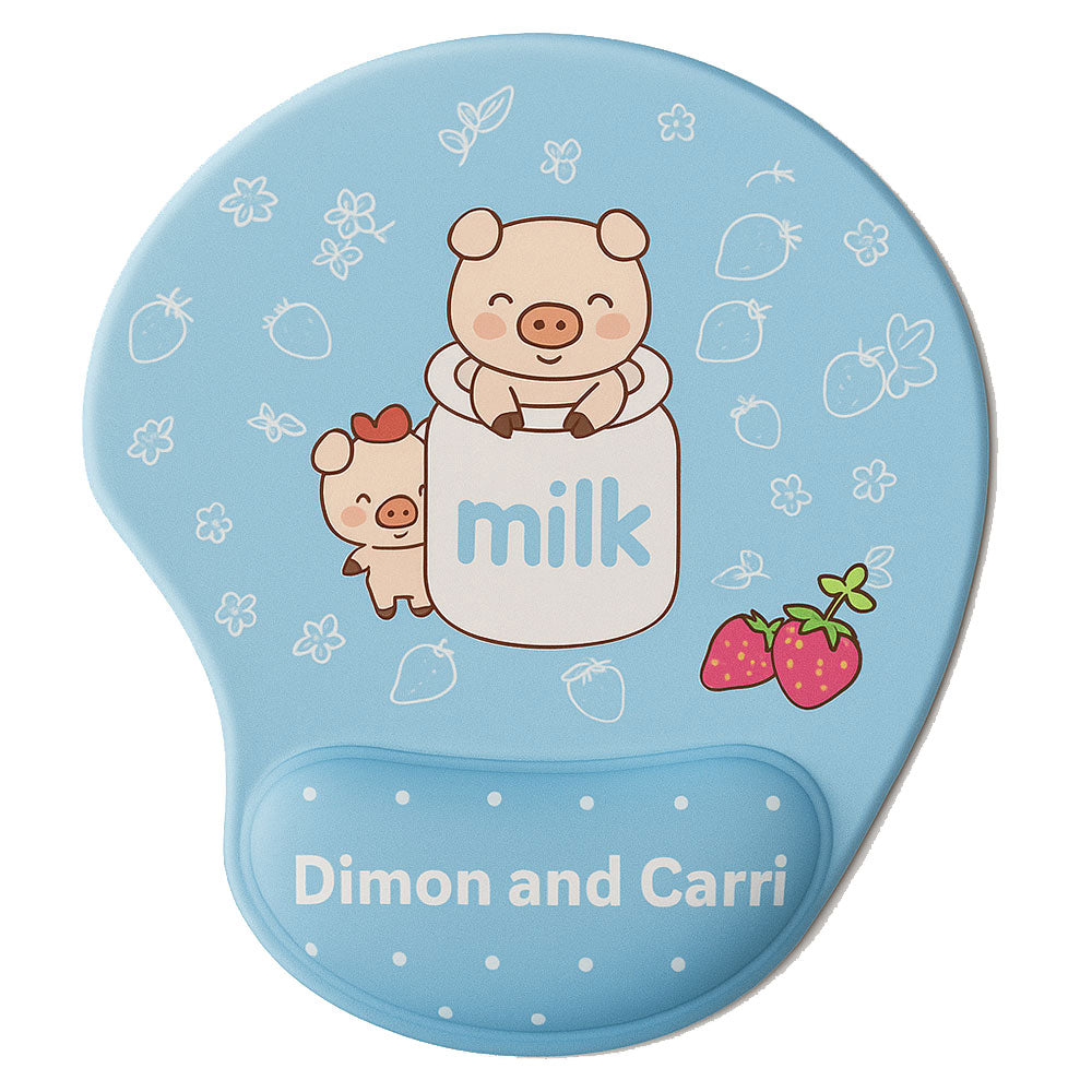GB6675 Carton Mouse Pad With Rest 