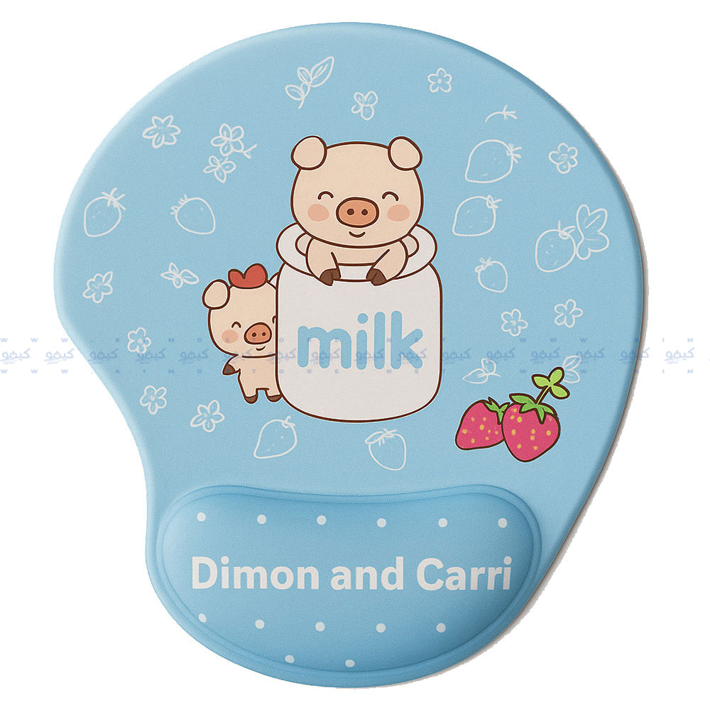 GB6675 Carton Mouse Pad With Rest