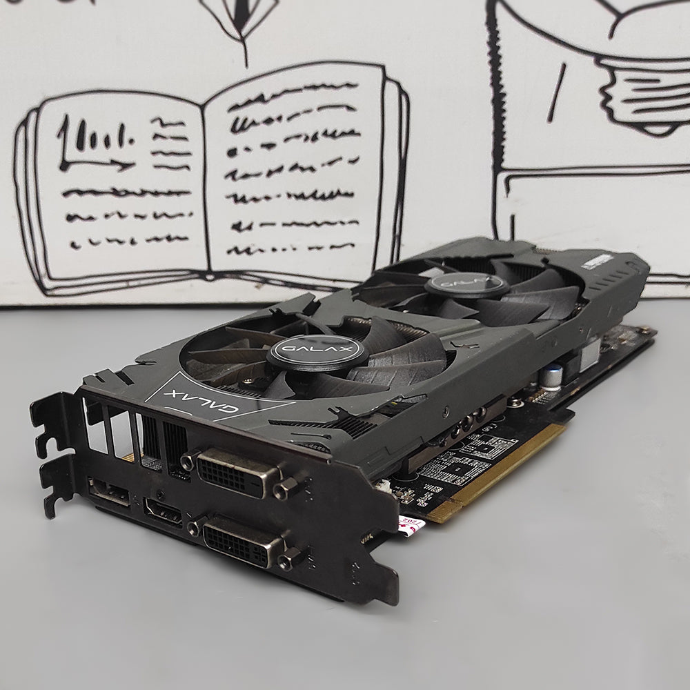 كارت شاشة جلاكس جيفورس 4 جيجابايت GTX 970 EXOC GDDR6 (استعمال خارج)