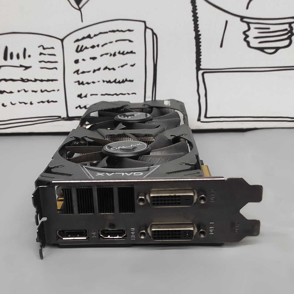 كارت شاشة جلاكس جيفورس 4 جيجابايت GTX 970 EXOC GDDR6 (استعمال خارج)